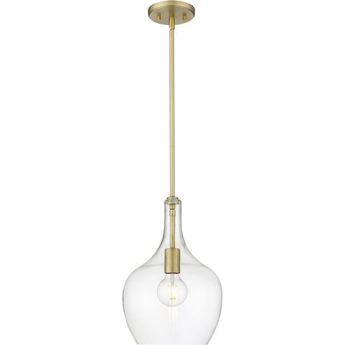 Lamara 1 Light 10 inch Vintage Brass Indoor Pendant Ceiling Light